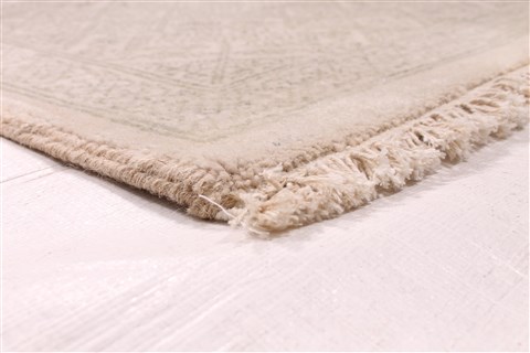 Modern Green Hand Knotted 60 X 85 Area Rug 254-30019 Image 8