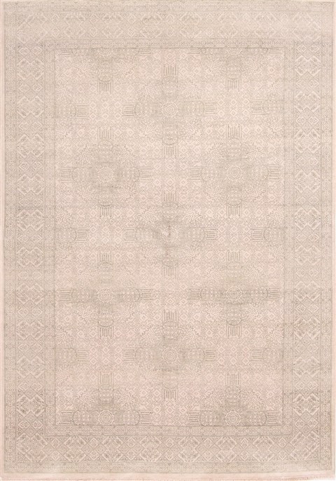 Modern Green Hand Knotted 60 X 85 Area Rug 254-30019 Image 0