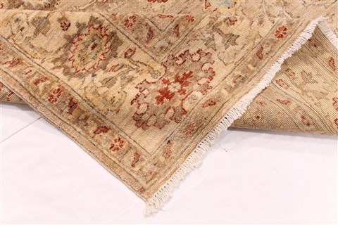 Ziegler Beige Hand Knotted 61 X 88 Area Rug 254-30022 Image 7