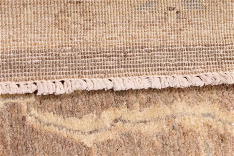 Pishavar Beige Hand Knotted 510 X 90 Area Rug 254-30025 Image 5
