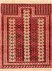 Turkman Red Hand Knotted 30 X 39  Area Rug 253-30026 Thumb 0