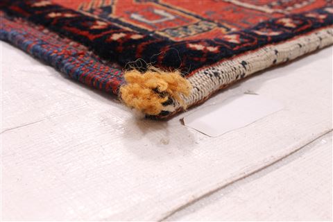Gabbeh Multicolor Hand Knotted 70 X 96 Area Rug 254-30027 Image 4