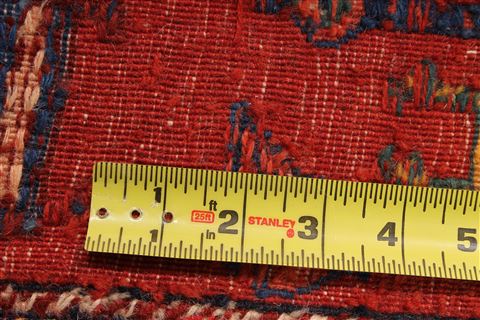 Gabbeh Multicolor Hand Knotted 70 X 96 Area Rug 254-30027 Image 6