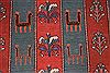 Gabbeh Multicolor Hand Knotted 70 X 96 Area Rug 254-30027 Thumb 2