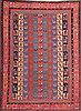 Gabbeh Multicolor Hand Knotted 70 X 96  Area Rug 254-30027 Thumb 0