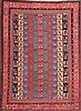 Gabbeh Multicolor Hand Knotted 70 X 96 Area Rug 254-30027 Thumb 0