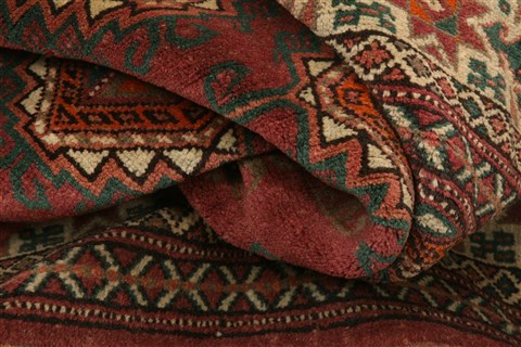 Jaldar Red Hand Knotted 53 X 711 Area Rug 253-30031 Image 1