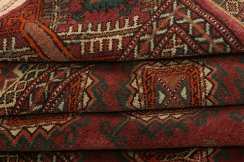 Jaldar Red Hand Knotted 53 X 711 Area Rug 253-30031 Image 4