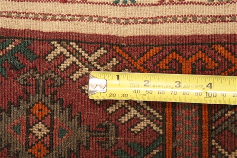 Jaldar Red Hand Knotted 53 X 711 Area Rug 253-30031 Image 5