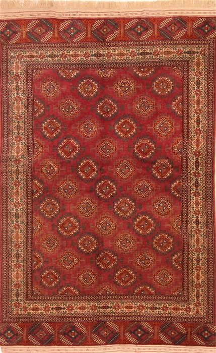 Jaldar Red Hand Knotted 53 X 711 Area Rug 253-30031 Image 0