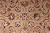 Kashan Beige Hand Knotted 66 X 92  Area Rug 254-30032 Thumb 2