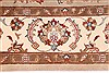 Kashan Beige Hand Knotted 66 X 92  Area Rug 254-30032 Thumb 3