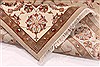 Kashan Beige Hand Knotted 66 X 92  Area Rug 254-30032 Thumb 7