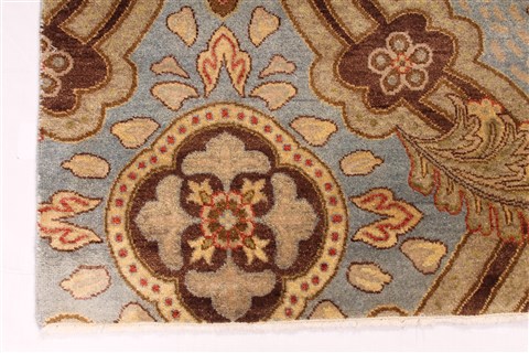 Ziegler Brown Hand Knotted 61 X 810 Area Rug 254-30036 Image 1