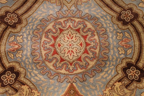 Ziegler Brown Hand Knotted 61 X 810 Area Rug 254-30036 Image 2