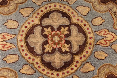 Ziegler Brown Hand Knotted 61 X 810 Area Rug 254-30036 Image 4