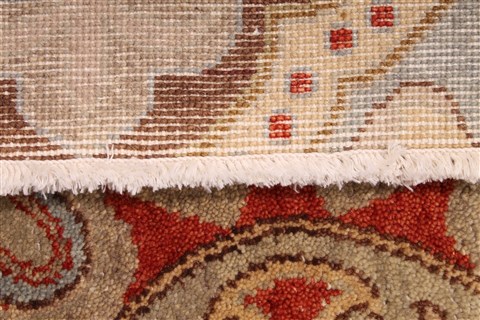 Ziegler Brown Hand Knotted 61 X 810 Area Rug 254-30036 Image 6