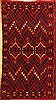 Kunduz Red Hand Knotted 35 X 58  Area Rug 100-30037 Thumb 0