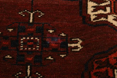 Bokhara Red Hand Knotted 46 X 411 Area Rug 253-30039 Image 2