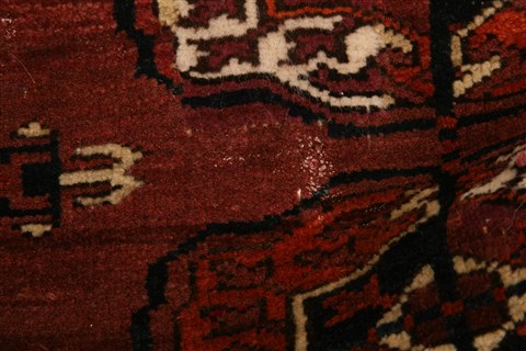 Bokhara Red Hand Knotted 46 X 411 Area Rug 253-30039 Image 3