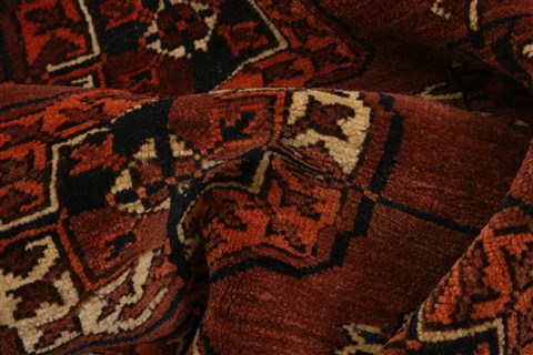 Bokhara Red Hand Knotted 46 X 411 Area Rug 253-30039 Image 5