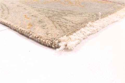Modern Brown Hand Knotted 60 X 89 Area Rug 254-30040 Image 5