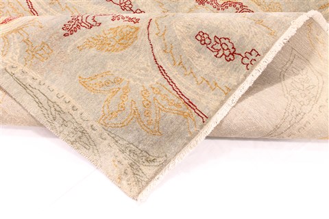 Modern Brown Hand Knotted 60 X 89 Area Rug 254-30040 Image 8