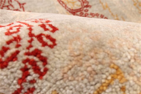 Modern Brown Hand Knotted 60 X 89 Area Rug 254-30040 Image 9