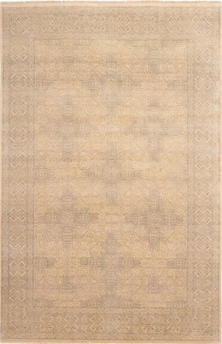 Ziegler Blue Hand Knotted 61 X 92 Area Rug 254-30042 Image 0