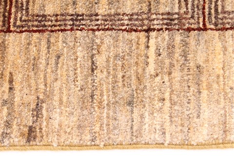 Gabbeh Brown Hand Knotted 66 X 91 Area Rug 254-30043 Image 3