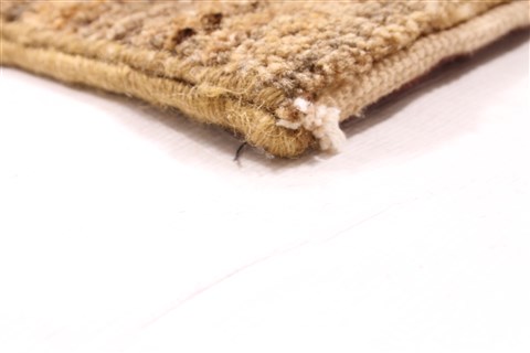 Gabbeh Brown Hand Knotted 66 X 91 Area Rug 254-30043 Image 4