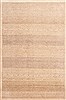 Gabbeh Beige Hand Knotted 63 X 94 Area Rug 254-30044 Thumb 0