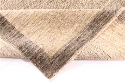 Modern Grey Hand Knotted 63 X 102 Area Rug 254-30046 Image 7