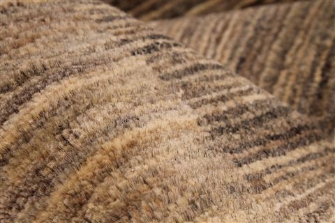 Modern Grey Hand Knotted 63 X 102 Area Rug 254-30046 Image 9