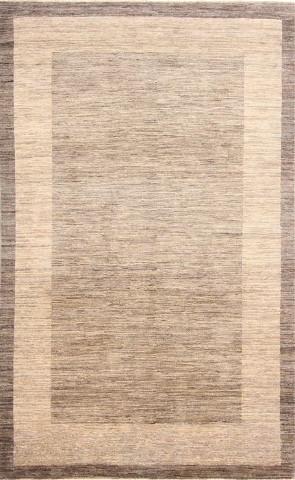 Modern Grey Hand Knotted 63 X 102 Area Rug 254-30046 Image 0