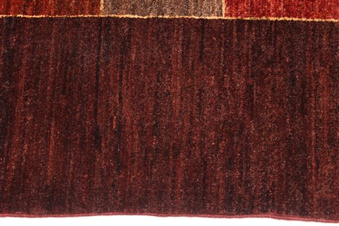 Gabbeh Brown Hand Knotted 70 X 99 Area Rug 254-30047 Image 3
