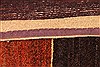 Gabbeh Brown Hand Knotted 70 X 99 Area Rug 254-30047 Thumb 5