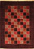 Gabbeh Brown Hand Knotted 70 X 99  Area Rug 254-30047 Thumb 0