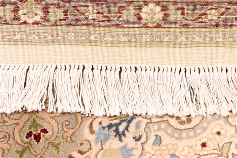 Tabriz Black Hand Knotted 63 X 97 Area Rug 254-30050 Image 6