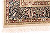 Tabriz Black Hand Knotted 63 X 97 Area Rug 254-30050 Thumb 1