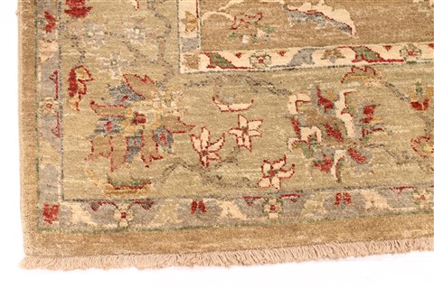Jaipur Beige Hand Knotted 56 X 86 Area Rug 254-30051 Image 1