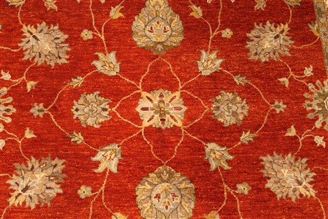 Ziegler Beige Hand Knotted 61 X 90 Area Rug 254-30052 Image 2