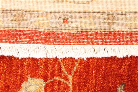 Ziegler Beige Hand Knotted 61 X 90 Area Rug 254-30052 Image 5