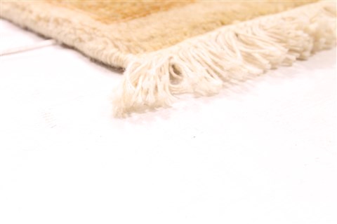 Tabriz Beige Hand Knotted 31 X 410  Area Rug 254-30053 Image 5