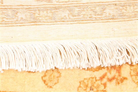 Tabriz Beige Hand Knotted 31 X 410  Area Rug 254-30053 Image 6