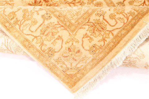 Tabriz Beige Hand Knotted 31 X 410  Area Rug 254-30053 Image 8