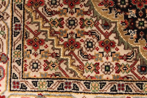 Mahi Beige Hand Knotted 211 X 50 Area Rug 254-30055 Image 4