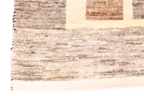 Gabbeh Beige Hand Knotted 35 X 49 Area Rug 254-30057 Image 1