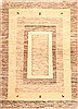 Gabbeh Beige Hand Knotted 310 X 53  Area Rug 254-30058 Thumb 0
