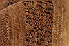 Gabbeh Beige Hand Knotted 23 X 49 Area Rug 254-30059 Thumb 10